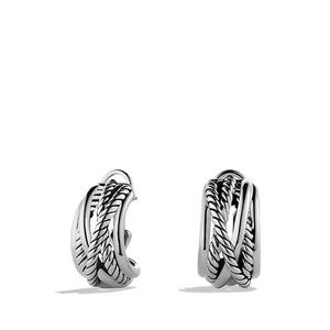 David Yurman silver crossover Earrings